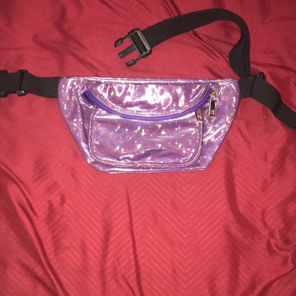 holographic fanny pack